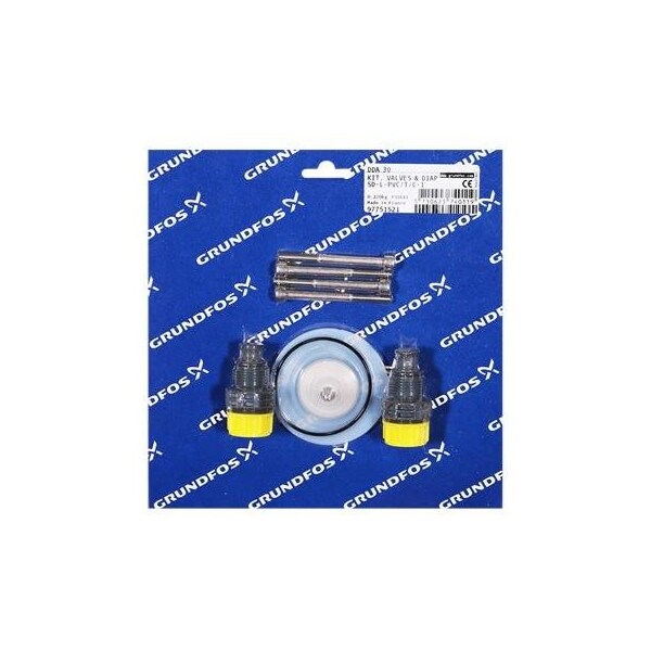 Kit, Valve / Diaphragm SD-L-PVC/T/C-1 Dosing Pump Kits - Chemical Metering Pumps